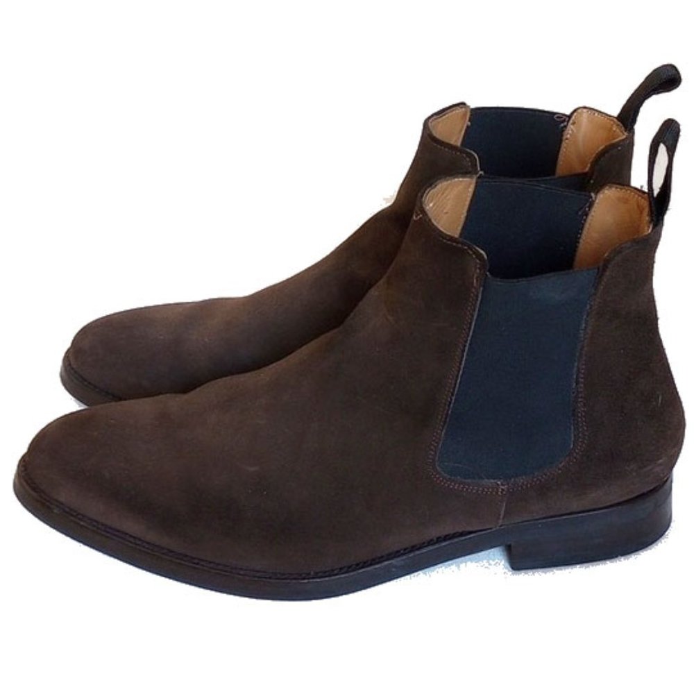 Quero Suede Leather Boots Booties 43 Handmade In Spain